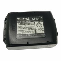 【未使用3個セット!1円スタート!送料無料】makita 18V 6.0Ah 純正 リチウムイオンバッテリー BL1860B 残量表示付 83876_画像9