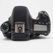 ■ほぼ新品■ CANON キャノン デジタル一眼レフカメラ EOS70D ボディ ブラック シャッター回数2482回 元箱・説明書付き_画像4