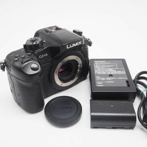 ■良品■ PANASONIC パナソニック ミラーレス一眼カメラ ルミックス GH4 ボディ ブラック DMC-GH4-K