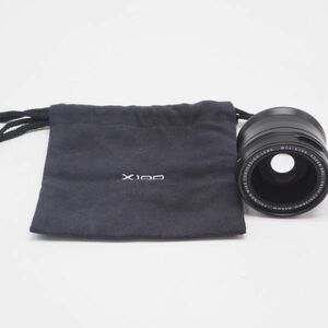 ■美品■ FUJIFILM フジフィルム ワイドコンバージョンレンズ X100専用 ブラック F WCL-X100B