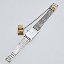 セット販売 動作品 SEIKO CREDOR クォーツ 14Kベゼル 6730-5100 レディース 6730-5090 メンズ 腕時計 セイコー クレドール_画像6