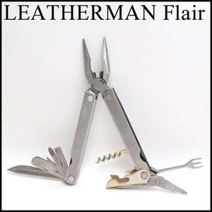 美品 レザーマン マルチツール フレイアー 収納サイズ約10cm ドライバー ペンチ ハサミ LEATHERMAN Flair