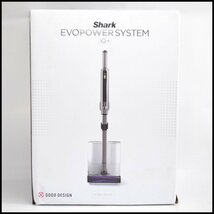 未使用 Shark EVOPOWER SYSTEM iQ+ 充電式ハンディクリーナー CS851JMVAE モーヴグレイ モード3段階切替 ダストカップ水洗い可能 シャーク_画像1