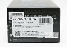 新品未開封 GoPro HERO11 BLACK CHDHX-112-FW 4K対応 アクションカメラ 防水 ブレ補正 ゴープロ ヒーロー ブラック_画像3