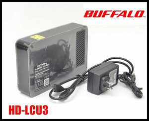 バッファロー 外付けHDD HD-LCU3シリーズ HD-LC2.0U3-BKF 容量2TB USBケーブル ACアダプター付属 BUFFALO