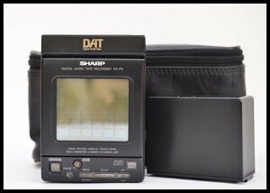 訳あり SHARP デジタルオーディオ テープレコーダー RX-P5 ポータブル DAT デッキ シャープ ジャンク