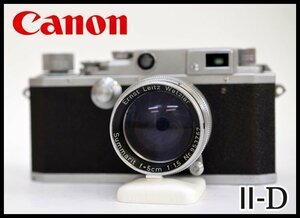 希少 Canon レンジファインダーII D型 2D型 フィルムカメラ Leitz Summarit 5cm 1:1.5 マニュアルフォーカス キャノン ライツ ウェツラー