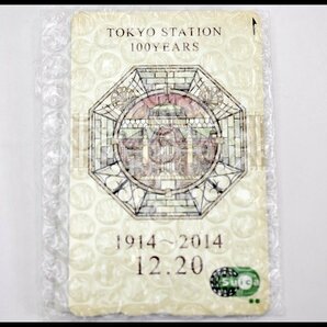 送料税込 未使用 東京駅開業 100周年記念 Suica TOKYO STATION 100YEARS スイカ 交通系ICカード プリペイドカードの画像1