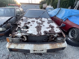  parts taking car!S110! Silvia! turbo! latter term! without document!