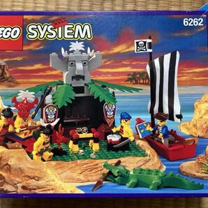 LEGO レゴ 南海の勇者 6262謎の石像リキリキ 当時物 元箱、説明書、当時のカタログ有の画像5