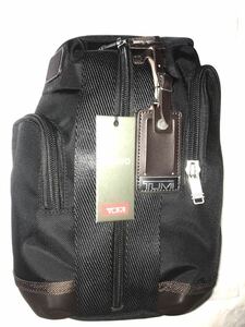 [ new goods ]TUMI Tumi Alpha bravo body bag black group men's 