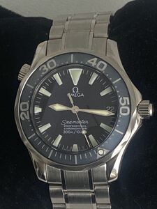 Omega オメガ Seamaster 300m シーマスター 2252.50.00 men’s メンズ watch 時計 automatic AT 自動巻 オートマ ブラック文字盤 稼働中