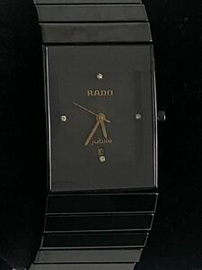 RADO ラドー DIASTAR ダイヤスター 111.0348.3 ceramic セラミック men’s メンズ watch 時計 quartz QZ クォーツ diamond ダイヤ 稼働中