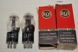 未使用新品 6A6 RCA 2本セット 元箱付き