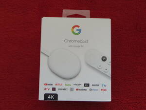  super-beauty goods unused . close **Chromecast with Google TVg-gru Chromecast 4K**