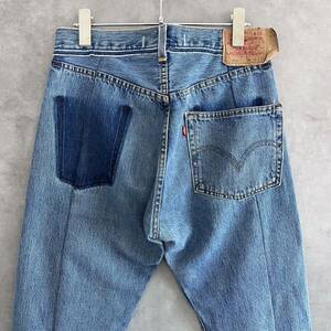 GARBAGE Levi's 501 remake Denim pants buggy Silhouette Levi's lady's 