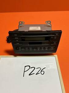 マーク2 グランデ 前期(GX110 JZX110) 純正 破損無 動作保証 CD カセット ラジオ オーディオデッキ 86120-2A431