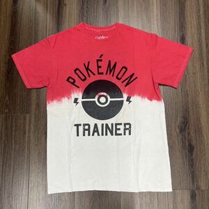 オ　US 古着 ポケモン　POKEMON モンスターボール　柄 Tシャツ　半袖