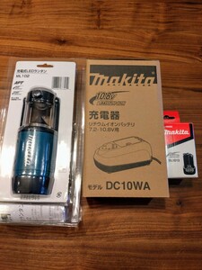 マキタ 充電式LEDランタンML102 & 充電器DC10WA & バッテリBL1013