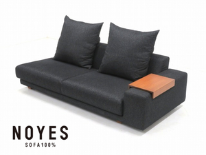 C* exhibition goods *NOYES*noies* modern * Decibel Professional *3 seater . sofa * walnut * Northern Europe * modern * feathers inspection ite-HAY partition 