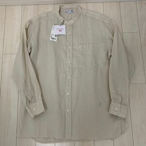 UNIQLO特別コレクションjw andersonプレミアムリネンオーバーサイズシャツ 31 beige M