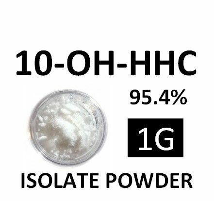 【1G】10-OH-HHC アイソレート クリスタルパウダー ＋ テルペン WEDDING CAKE 5ml