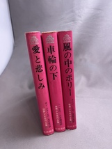 【世界少女名作全集 3冊セット】風の中のポリー　車輪の下　愛と悲しみ_画像5