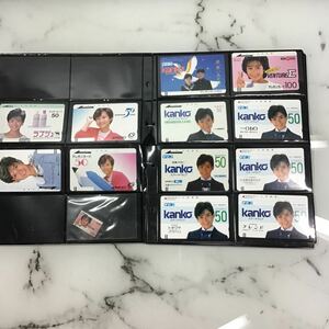  rare Okada Yukiko telephone card summarize 12 sheets telephone card collection not for sale contains unused 