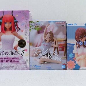 中古品●美少女系 プライズフィギュア セット リゼロ・五等分の花嫁・ぼっち・ざ・ろっく！など 未開封 1-3●5415Kの画像6