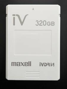 送料無料即決 美品マクセル iVDR-S対応カセットHDD 320GB M-VDRS320G.D