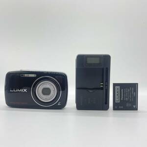  【動作確認済み】Panasonic LUMIX DMC-S1 BLACK　コンデジ　デジカメ　デジタルカメラ　シャッター&フラッシュ動作OK　