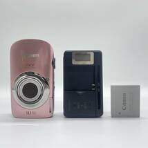 【動作確認済み】Canon IXY DIGITAL 510 is PINK　コンデジ　デジカメ　デジタルカメラ　シャッター&フラッシュ動作OK_画像1