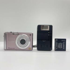 【動作確認済み】Panasonic LUMIX DMC-FS20 PINK　コンデジ　デジカメ　デジタルカメラ　シャッター&フラッシュ動作OK