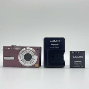 【動作確認済み】Panasonic LUMIX DMC-FX7 PINK　コンデジ　デジカメ　デジタルカメラ　シャッター&フラッシュ動作OK