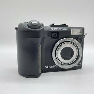 【動作確認済み】OLYMPUS CAMEDIA SP-350 BLACK　コンデジ　デジカメ　デジタルカメラ　シャッター&フラッシュ動作OK