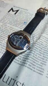 当時物 【BOY LONDON 腕時計】エルトン・ジョン AIDS FOUNDATION ボーイロンドン 90年代 限定品 クォーツ腕時計 稼働品 オリジナルベルト