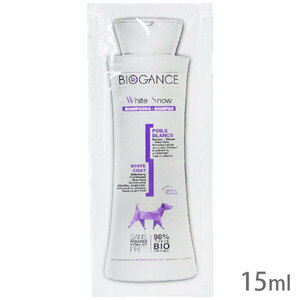 【お買い得・大量出品】 BIOGANCE（バイオガンス）WHITE SNOW SHAMPOO ホワイトスノー・シャンプー 15ml×120個