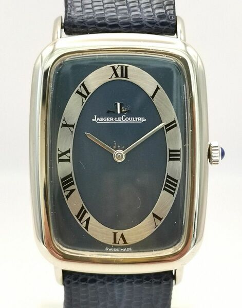 Jaeger-LeCoultre ジャガールクルト K18WG 金無垢 9046 ジャンボレクタンギュラー 手巻き 時計