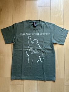 新品未使用 RAGE AGAINST THE MACHINE 2008 THE BATTLE OF JAPAN TOUR 希少日本公演限定品 SHOOT製 Mサイズ