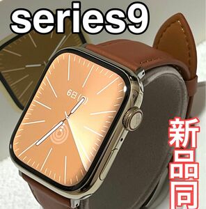 最新最高級 Apple Watch series9 ステンレスモデル