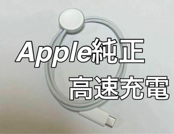 Apple Watch純正高速充電ケーブル