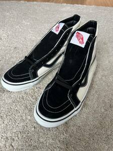 バンズ VANS ハイトップ　限定モデル　ブラック ホワイト　バンドーレン　BLACK スニーカー 