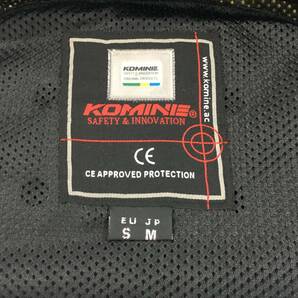 未使用 KOMINE バイク用 プロテクトKVパーカー JK-604 1290 秋冬春向け プロテクター CE規格レベル2 07-604 メンズ Black Mの画像5