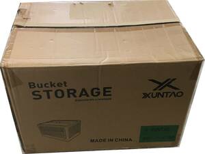 未使用 X XUNTAO 収納ボックス 折りたたみ 積み重ね 収納ケース 収納 ボックス 大型 プラスチック おしゃれ 防塵 防カビ 防湿 L 5個セット