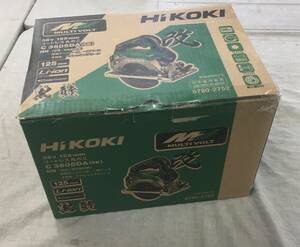 未使用 HiKOKI(ハイコーキ) 36V 125mm 充電式 丸のこ ストロングブラック 蓄電池 充電器 ケース 集じんアダプタ別売り C3605DA(SK)