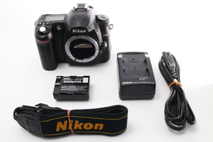 4266- ニコン Nikon デジタル一眼レフカメラ D50 ボディ ブラック ジャンク品