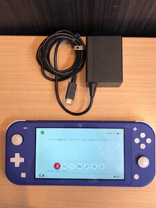 【送料無料】★任天堂switch Lite HDH-001 ジャンク ブルー 本体 充電器付 ゲーム機 スイッチライト