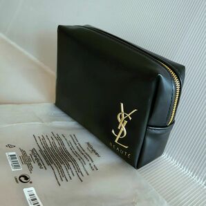 YSL イヴサンローラン 化粧ポーチ ノベルティポーチ　ブラック