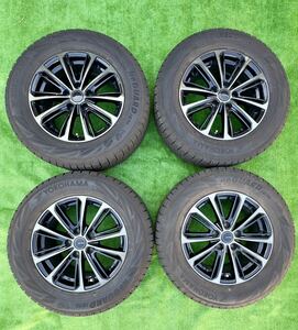 DIANELLA ホイール 16×6.5J 38 5穴 PCD114.3 ヨコハマ ice GUARD iG70 215/65R16 2021年37スタッドレスタイヤ 4本セット アルファード30系