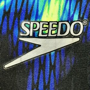 【新品】SPEEDO ハイカット 競泳水着 Mサイズ アクアブレード うろこ模様 アクセライン スピード MIZUNO ミズノの画像8